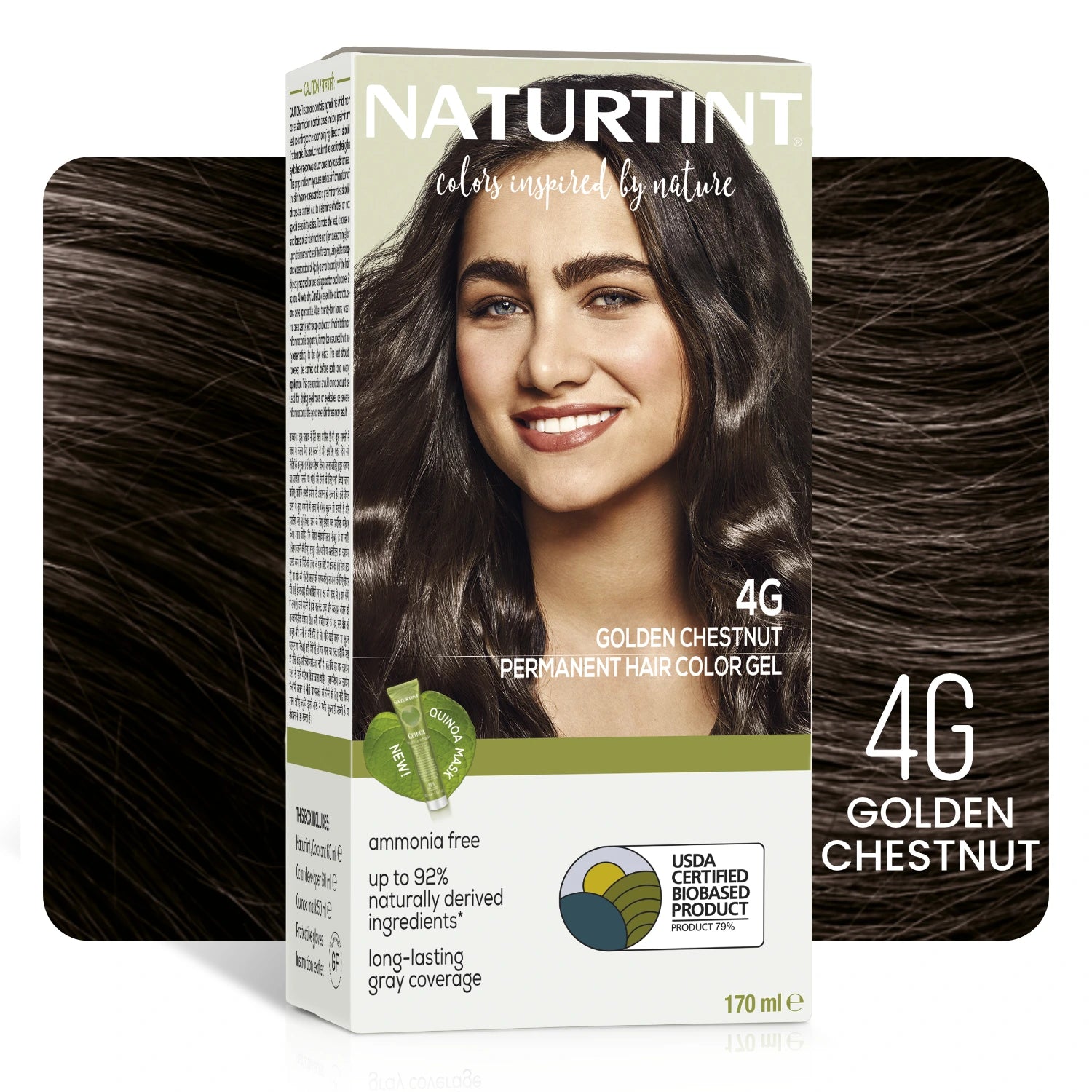 4G Golden Chestnut | Naturtint Permanent Hair Colour