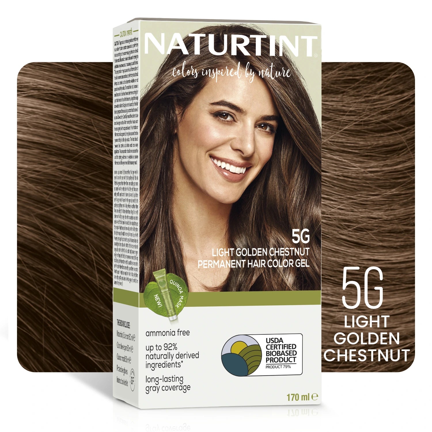 5G Light Golden Chestnut | Naturtint Permanent Hair Colour