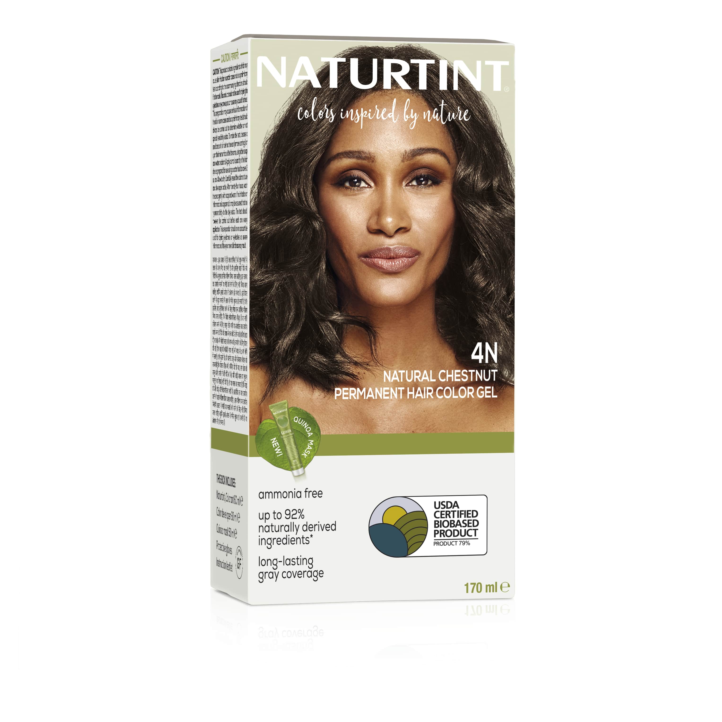 Naturtint Permanent Hair Colour 4N Natural Chestnut