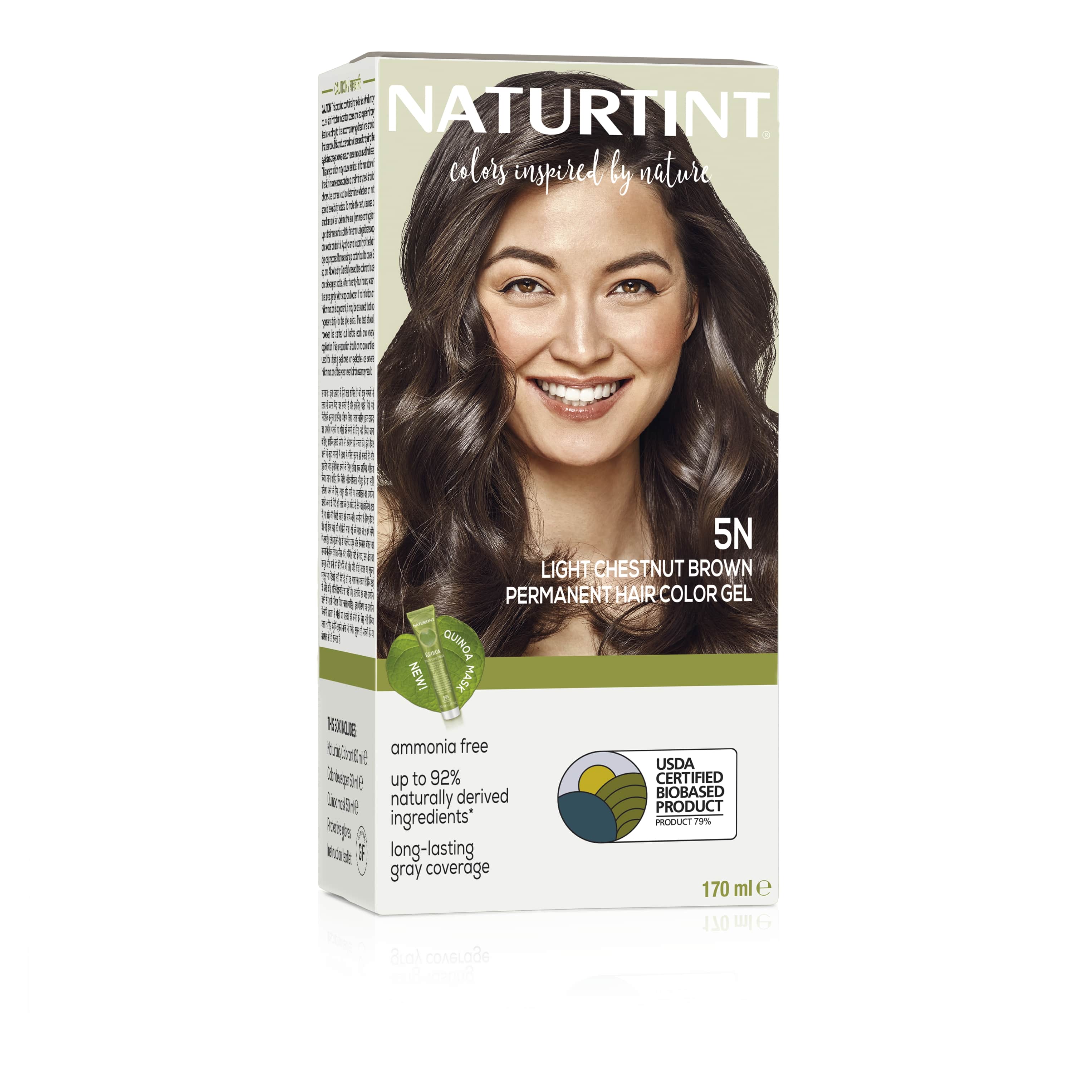 Naturtint Permanent Hair Colour 5N Light Chestnut Brown