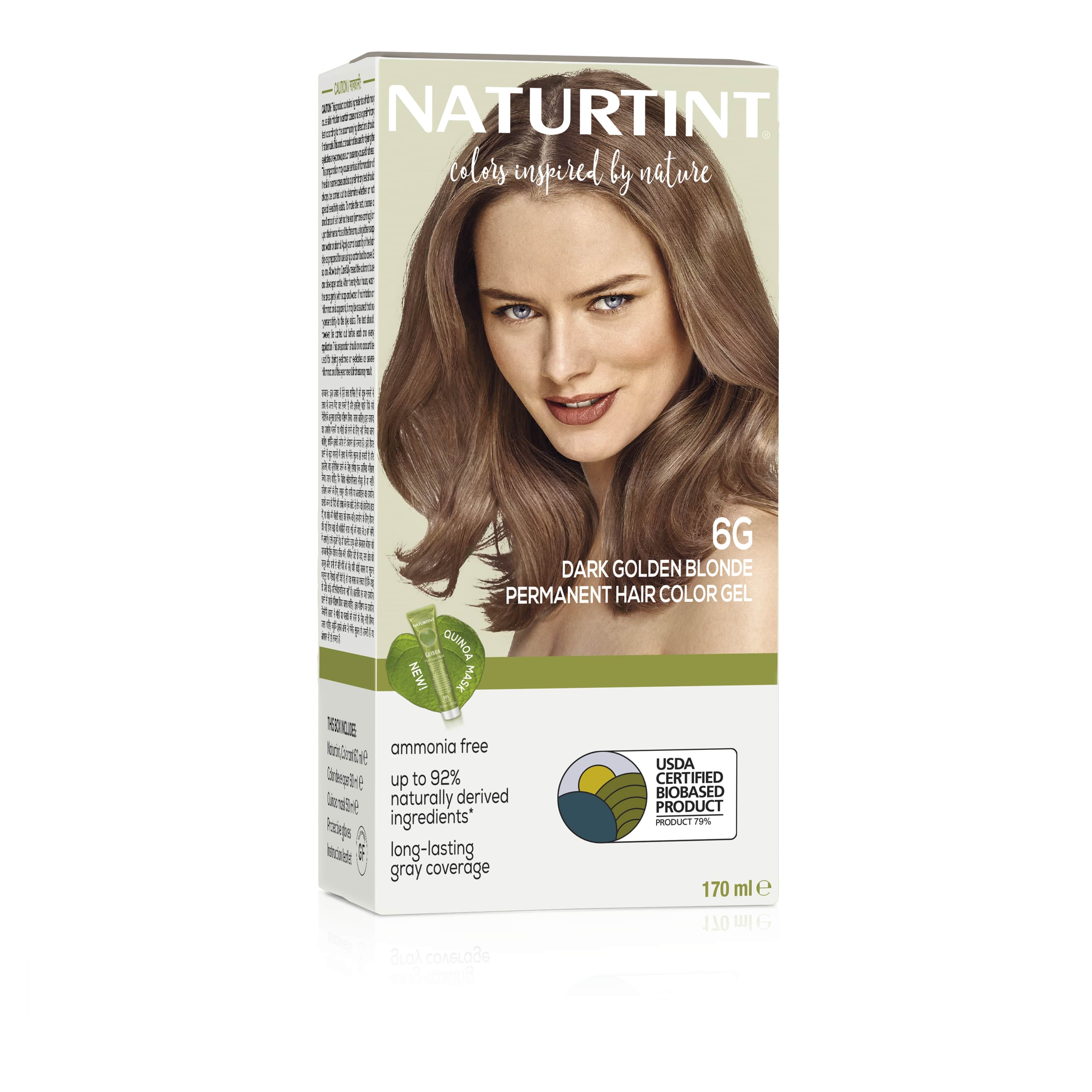 Naturtint Permanent Hair Colour 6G Dark Golden Blonde