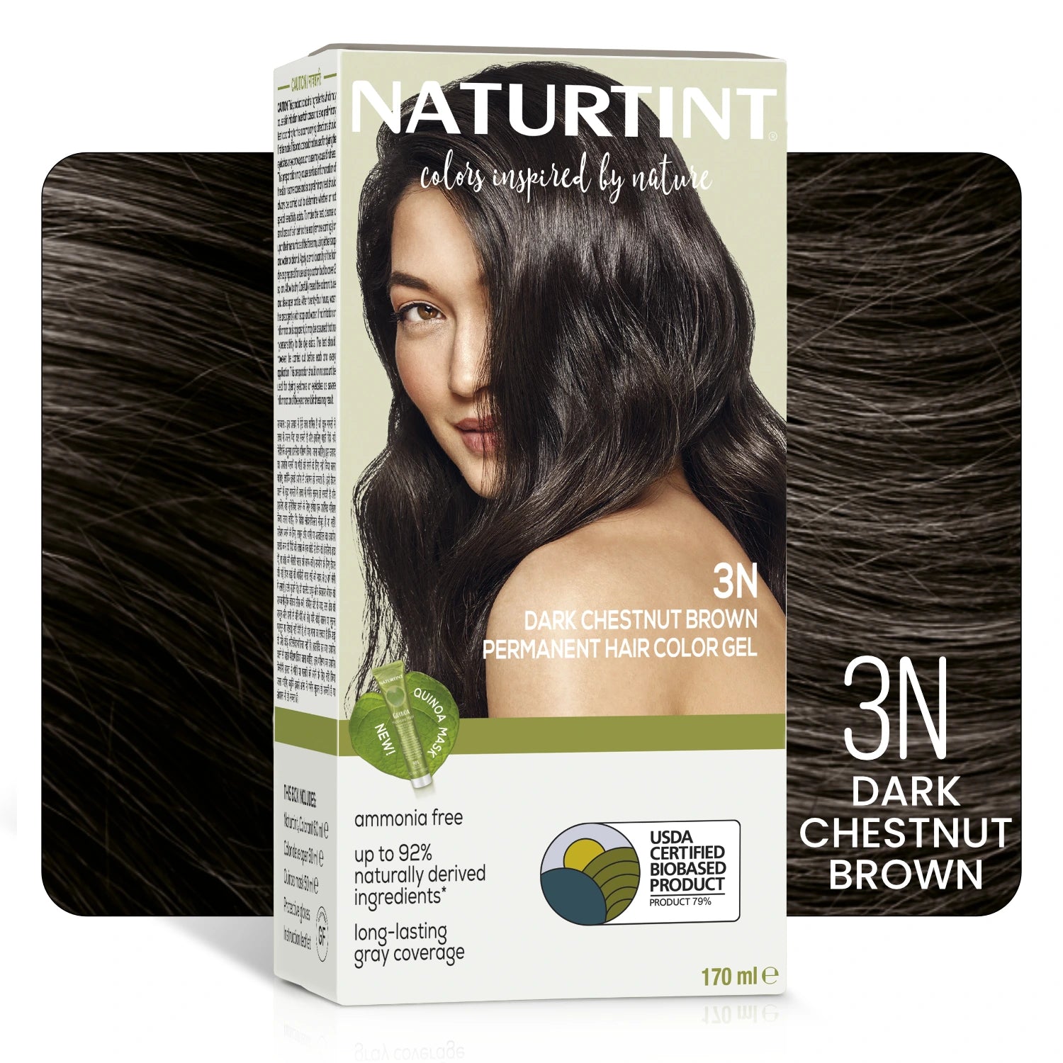 3N Dark Chestnut Brown | Naturtint Permanent Hair Colour