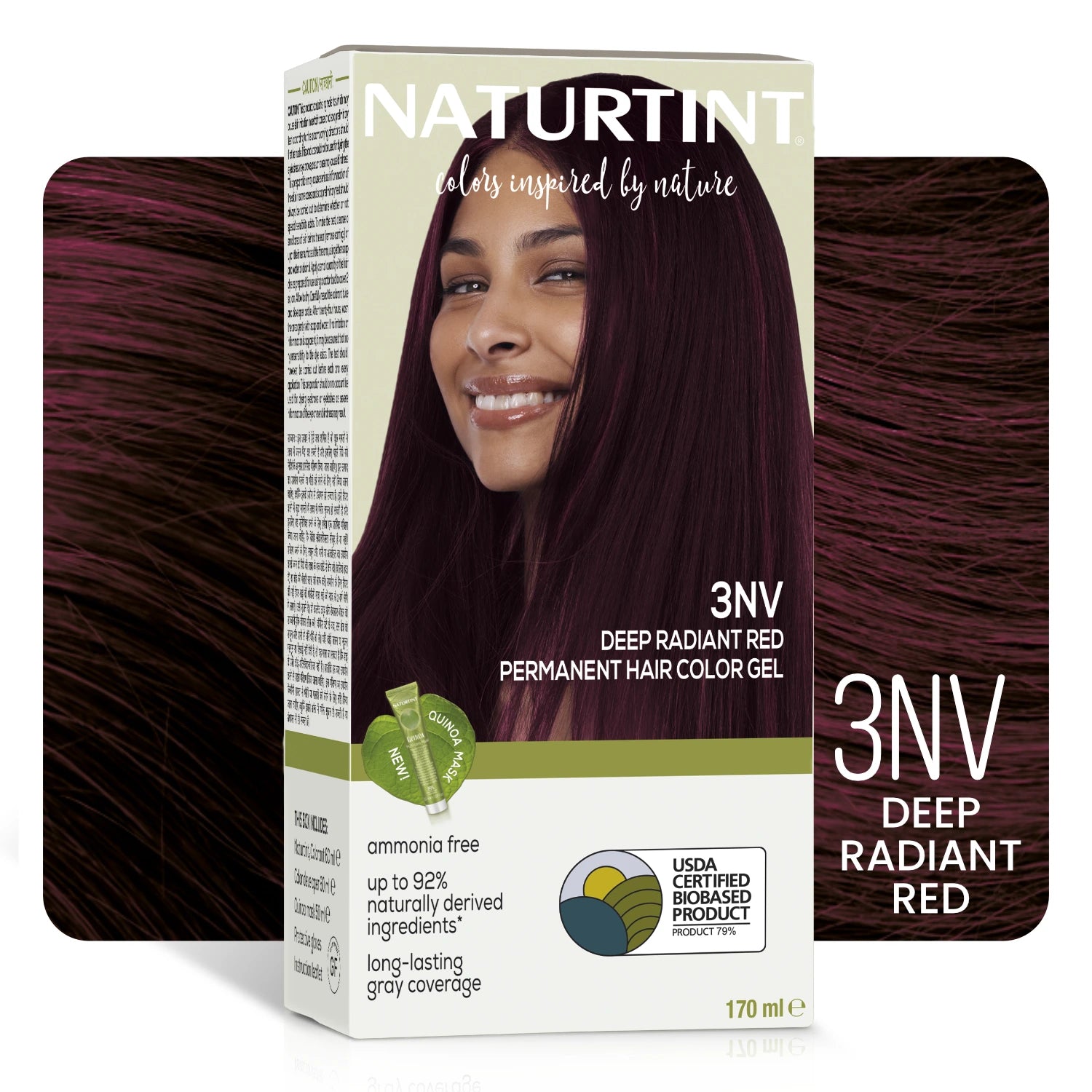 3NV Deep Radiant Red | Naturtint Permanent Hair Colour
